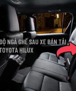 độ ngả ghế sau xe bán tải toyota