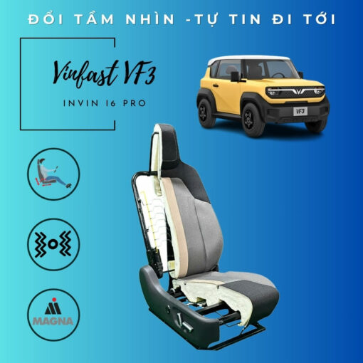 Độ ghế chỉnh điện xe VinFast VF3